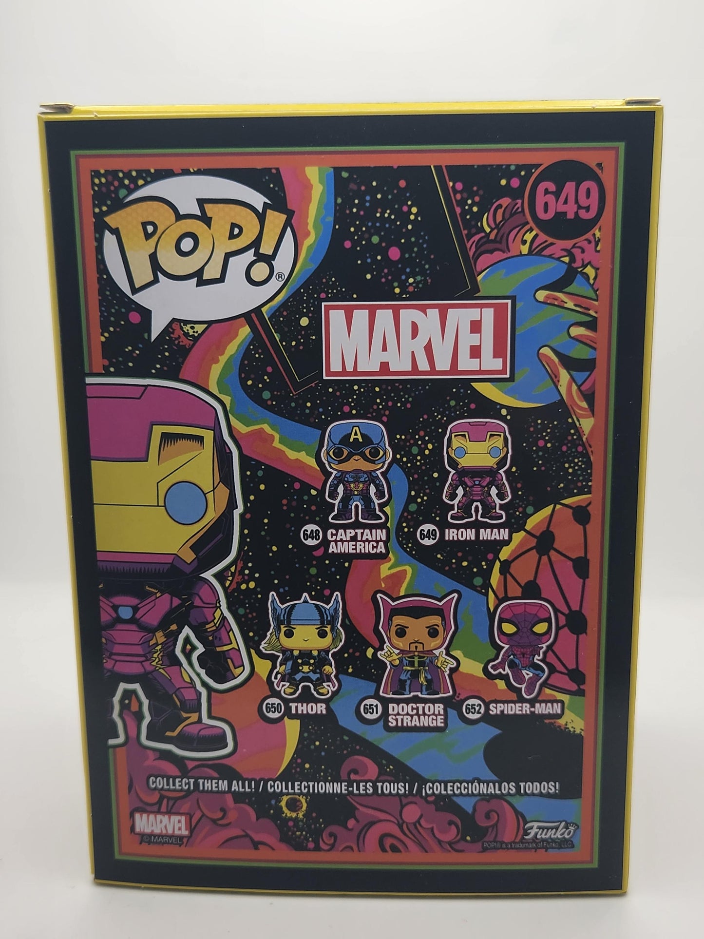 Iron Man (Blacklight) - #649 - Box Condition 9/10