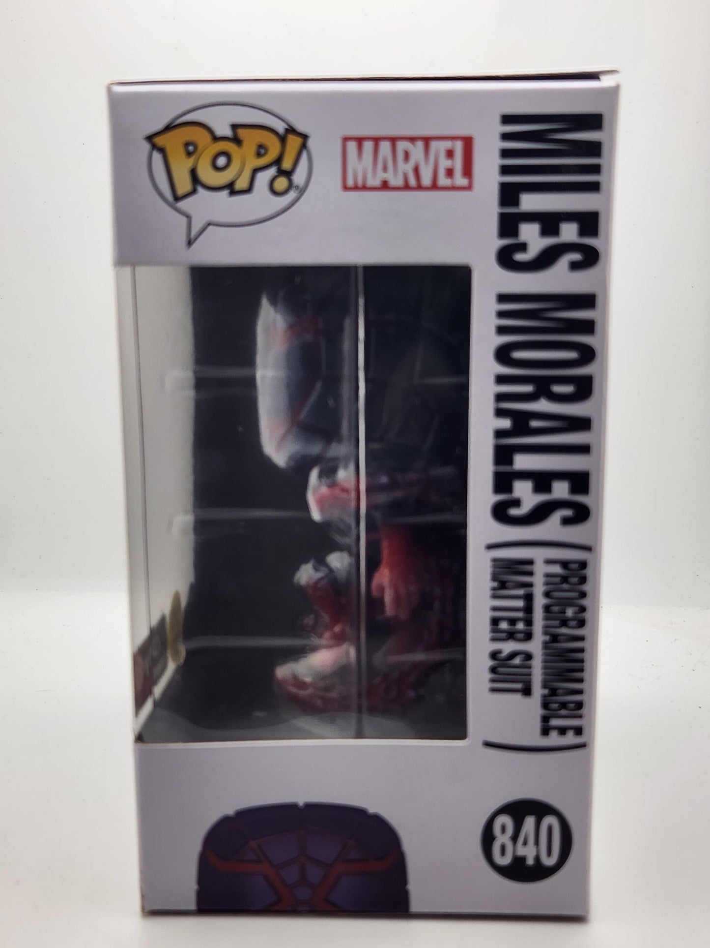 Miles Morales (Programmable Matter Suit) (Glow) - #840 - 
Box Condition 9/10