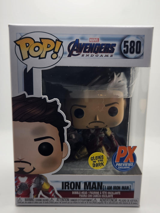 Iron Man (I Am Iron Man) (Glow) - #580 - Box Condition 9/10