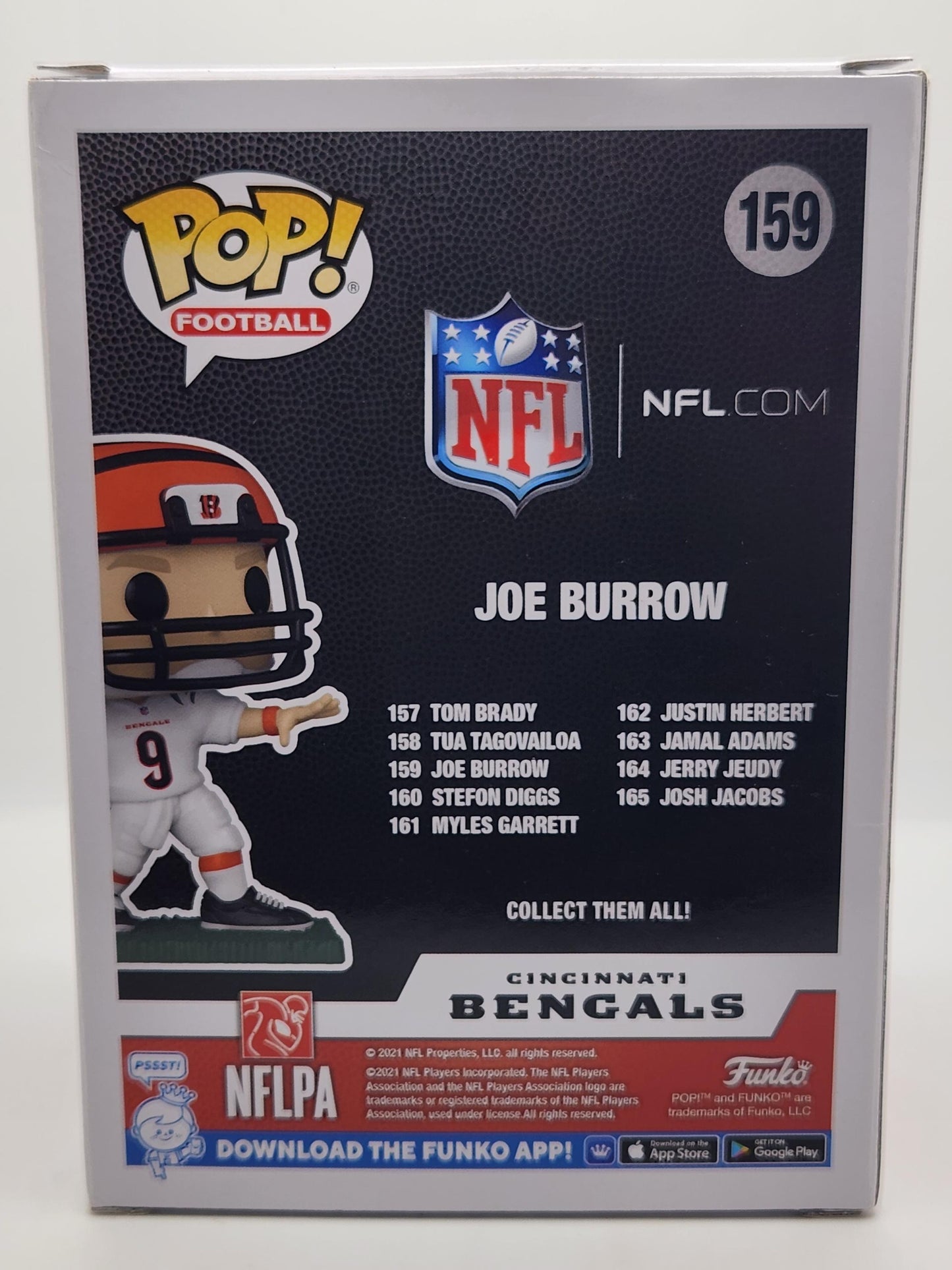 Joe Burrow - #159 - Estado de la caja 8/10