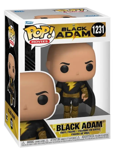 Black Adam - #1231 - NEW WITH BOX DAMAGE