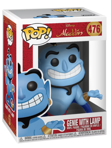 Genie with Lamp - #476 - NEW WITH BOX DAMAGE