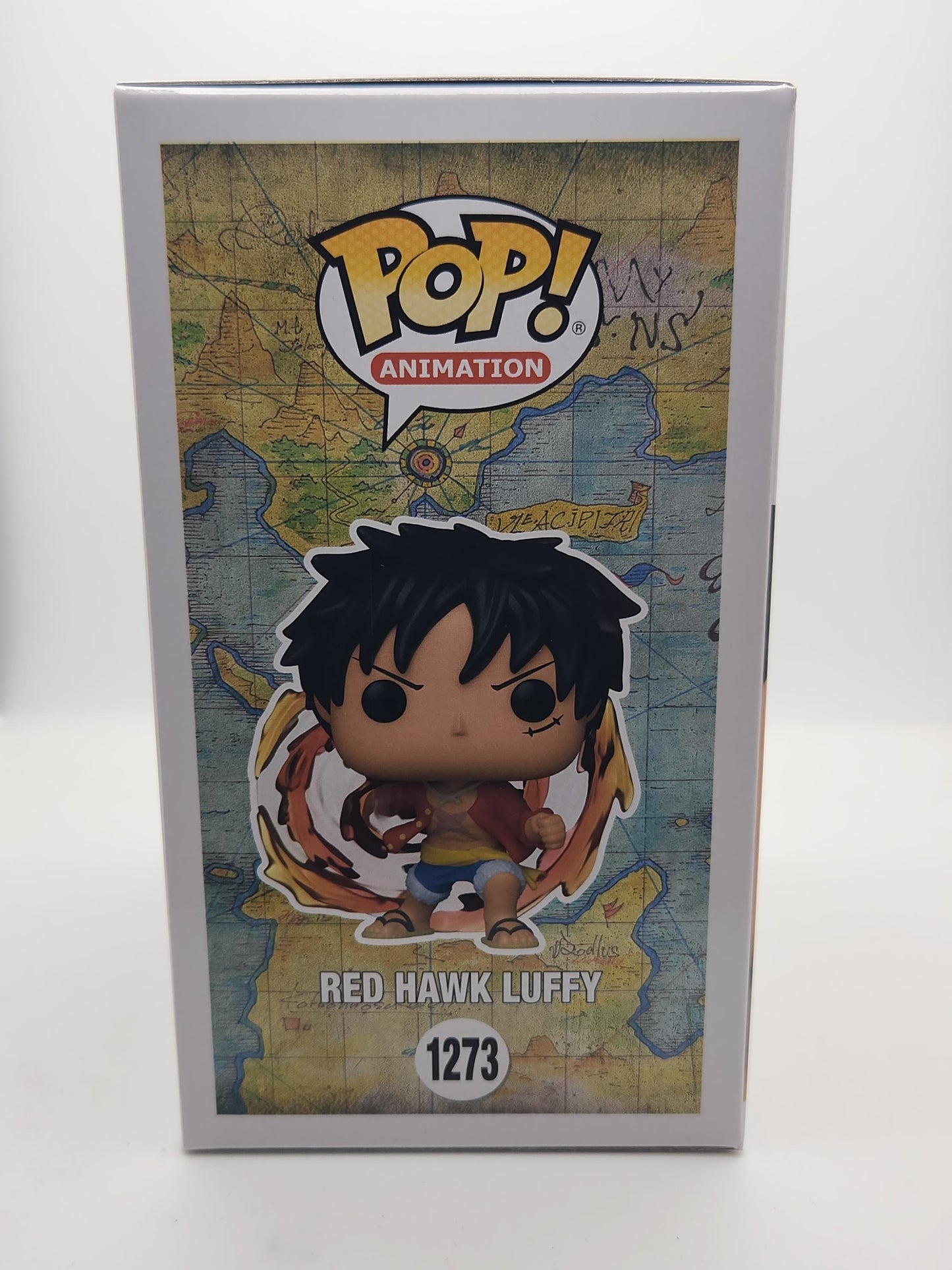 Red Hawk Luffy - #1273 - État de la boîte 9/10