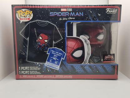 Spider-Man Pop &amp; Tee Box Set - Talla XL - Estado de la caja 9/10