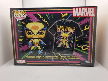 Coffret Pop &amp; Tee Wolverine (Blacklight) - Taille 2XL - Carton 9/10