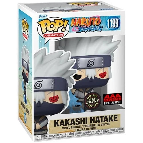 Kakashi Hatake (Glow in the Dark) - CHANCE OF CHASE - #1199 - AAA Anime Exclusive - Estado de la caja 10/10 - NUEVO