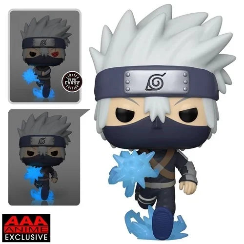 Kakashi Hatake (Glow in the Dark) - CHANCE OF CHASE - #1199 - AAA Anime Exclusive - Estado de la caja 10/10 - NUEVO