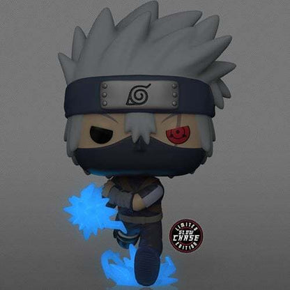 Kakashi Hatake (Glow in the Dark) - Common and Chase Bundle - #1199 - AAA Anime Exclusive - Estado de la caja 10/10 - NUEVO