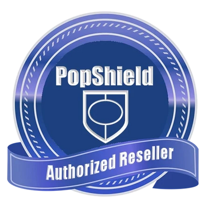 PopShield Armor Hard Protectors 2-Count - Stackable with Magnetic Lid