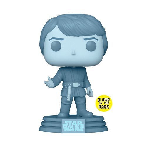 Holographic Luke Skywalker (Glow) - #615 - Entertainment Earth Exclusive - Box Condition 10/10 - NEW