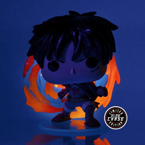 Red Hawk Luffy (Glow in the Dark) CHASE - #1273 - 10/10 - NEW